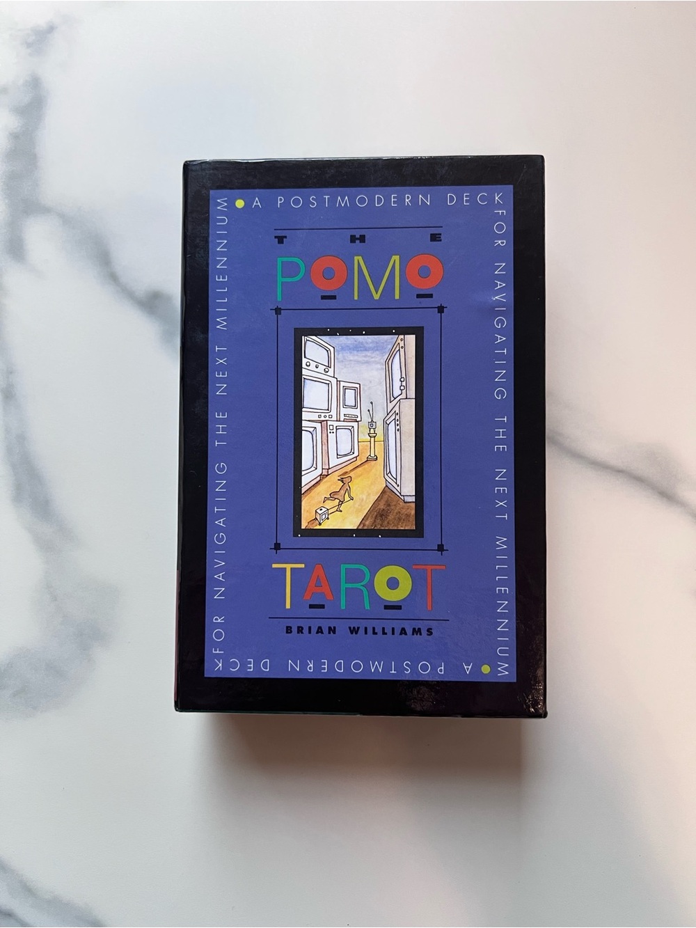 PoMo Tarot 1994 Out of Print Postmodern Tarot Deck and Book - Vintage Rare